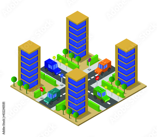 Isometric city