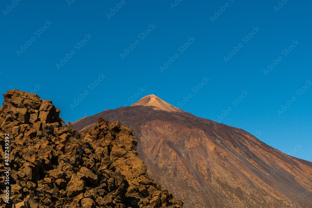 Pico del Teide en el Parque Nacional 