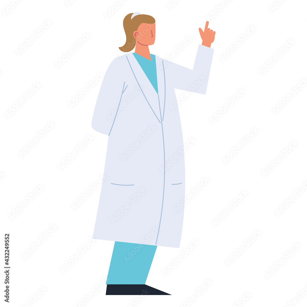 female physician character female physician character
