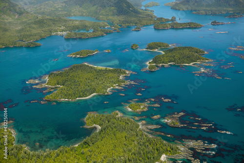 Stock Aerial Photo of North West Coast Vancouver Island British Columbia  Canada