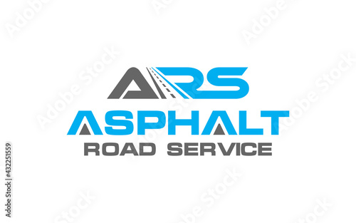 Illustration graphic vector of Asphalt repair, roadwork, pavement logo design template