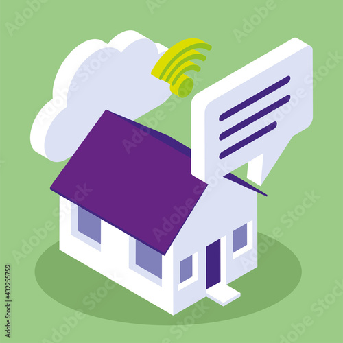 smart home isometric