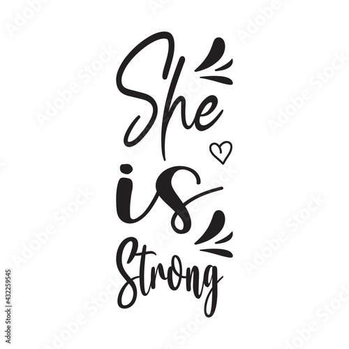 she is strong quote letter