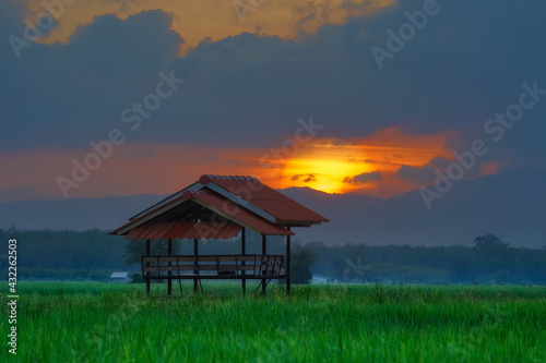 Beautiful nature landscape of Songkhla Lake © platobanpo