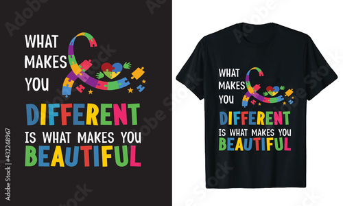 
Autism T Shirt Design, Autism puzzle T Shirt, T Shirt Design Idea,