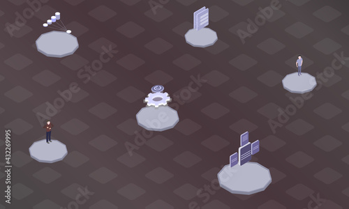 Alternative pleading concept on abstract design