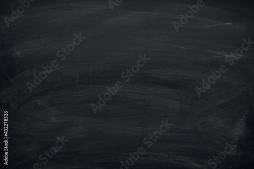 Chalkboard. Chalk texture school board display for background. chalk traces erased with copy space for add text or graphic design. Backdrop of Education concepts