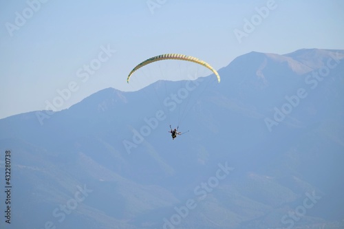 Pamukkale paragliding is a new attraction for Denizli after cotton castle.