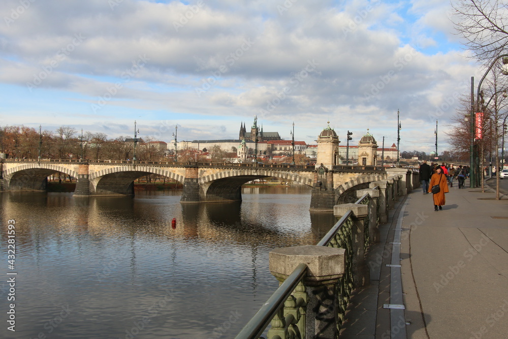Fototapeta premium Prague bridge