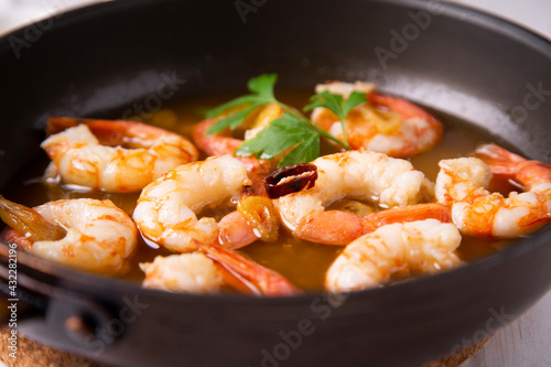 Valokuva Gambas al ajillo