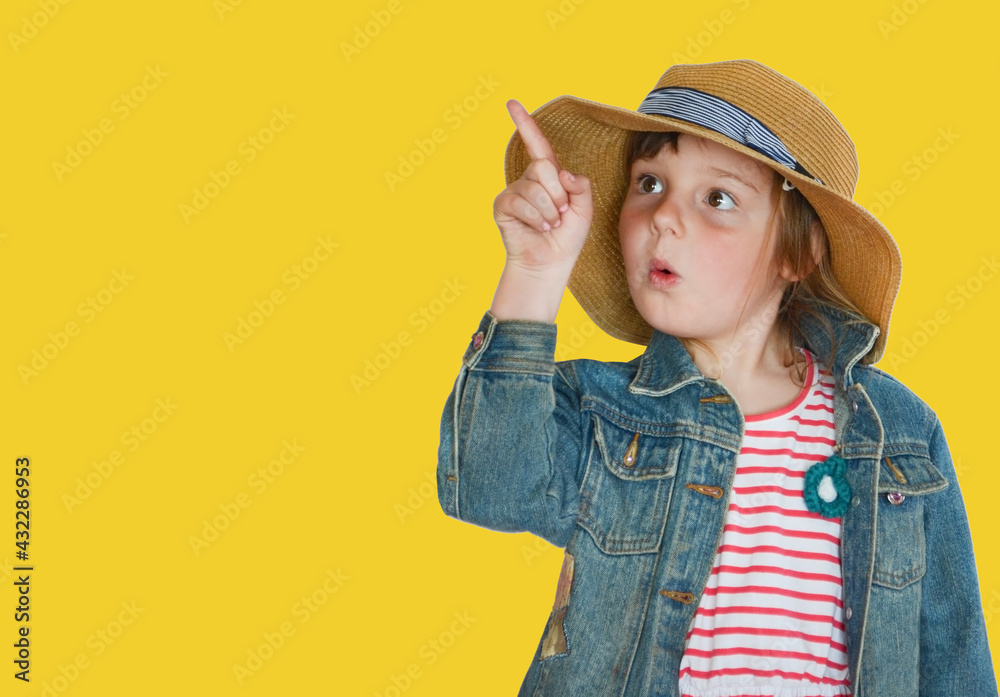 portrait caucasian baby girl 5 years old in summer time portrait caucasian baby girl 5 years old in summer time