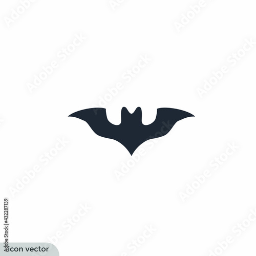 bats Icon Vector illustration simple design element