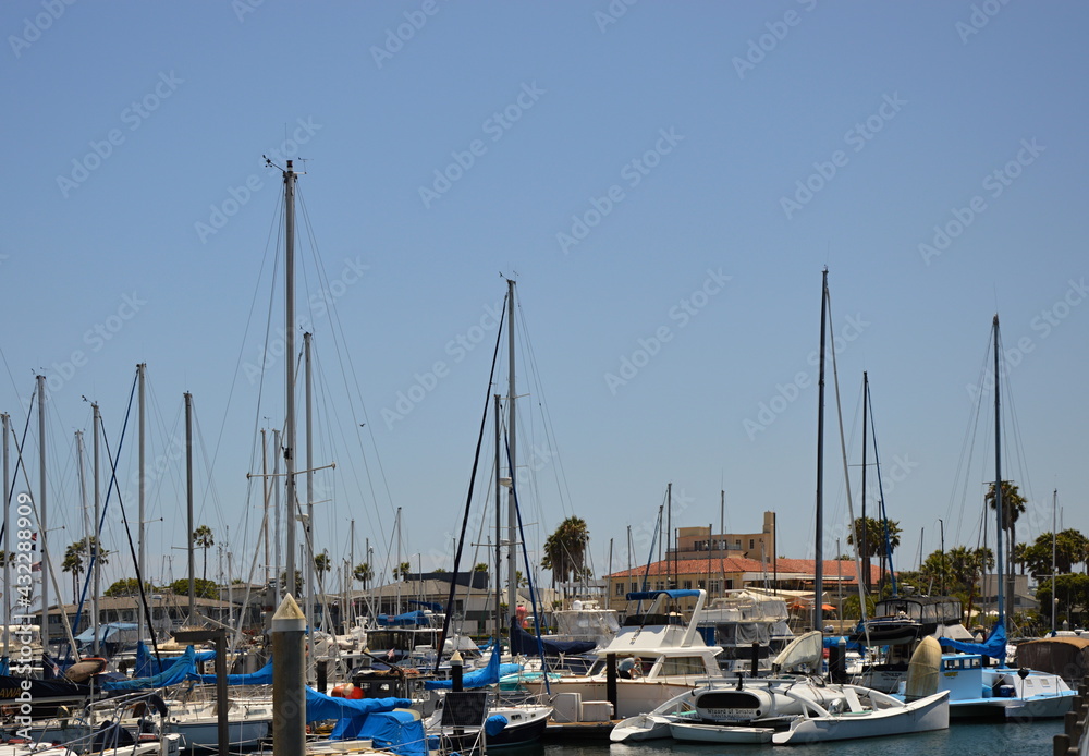 Marina am Pazifik in Santa Barbara, Kalifornien