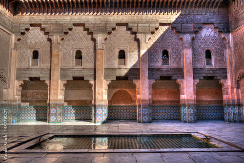 Ben Youssef Madrasa, Marrakesh, Morocco, Africa