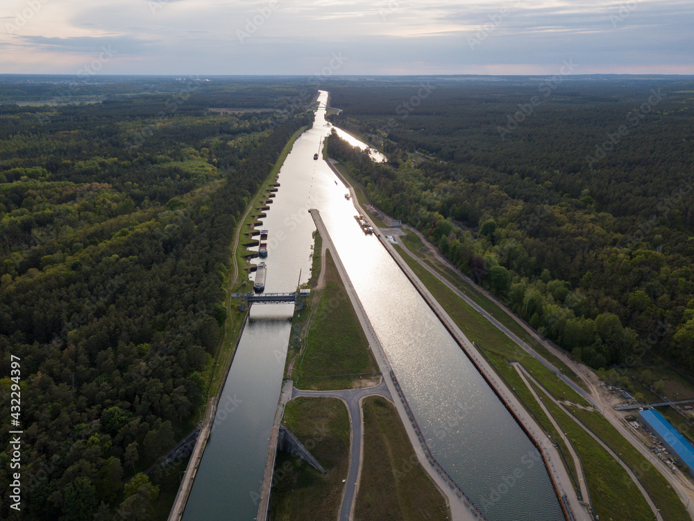 Oder-Havel-Canal in Brandenburg