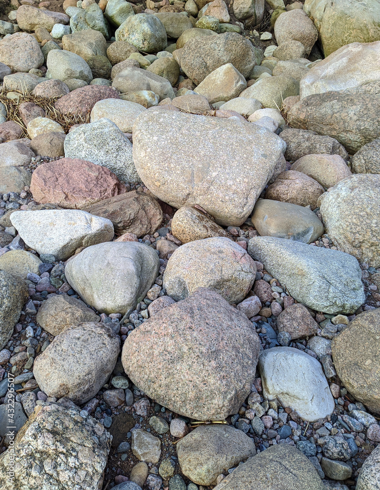many different stones of different sizes during the daytime many different stones of different sizes during the daytime