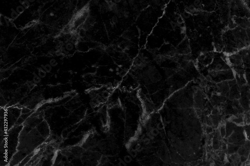 Balck marble texture for skin tile wallpaper luxurious background, for design art work. Marble with high resolution. © nongpriya