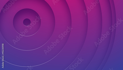 Abstract colored background of rings