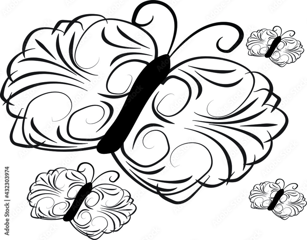 black and white butterfly coloring page black and white butterfly coloring page