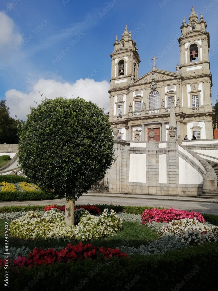 Santuário, Bom Jesus do Monte, Braga, Portugal. 