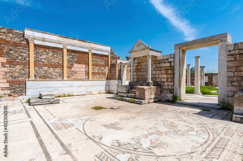 The synagogue of Sardes, Turkey, photo