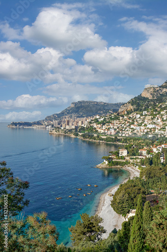 Blick auf Monaco,Cote d`Azur,Frankreich