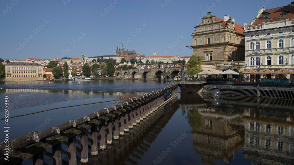 Obraz premium Morning in Prague