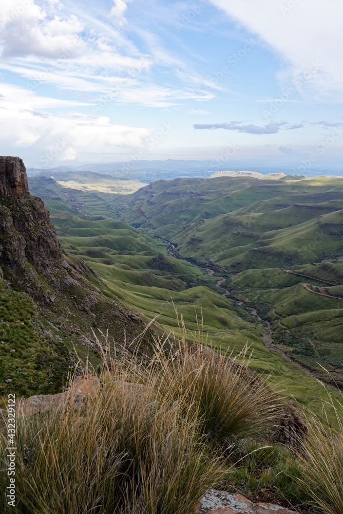 Fotografie Lesotho - Drachenberge - Sanipass