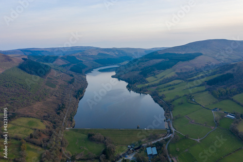 Talybont on Usk reservoir in the brecon beacons national park, Wales © Stephen Davies