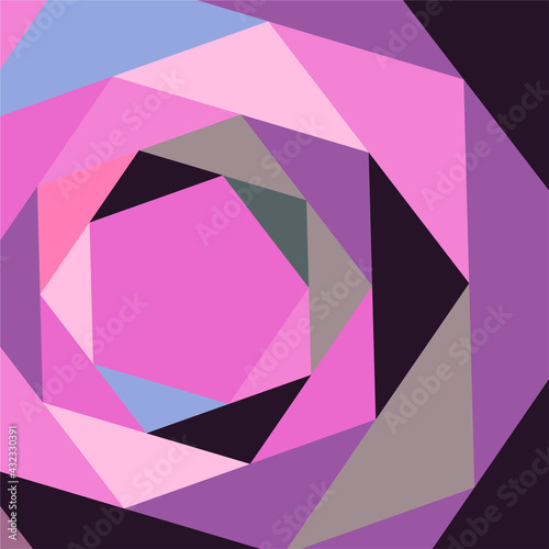 vector ultra minimalist modern artwork pattern made with abstract vector geometric shapes and forms. very stylized image of nature in spring. useful for web background, poster, prints, covers, web art