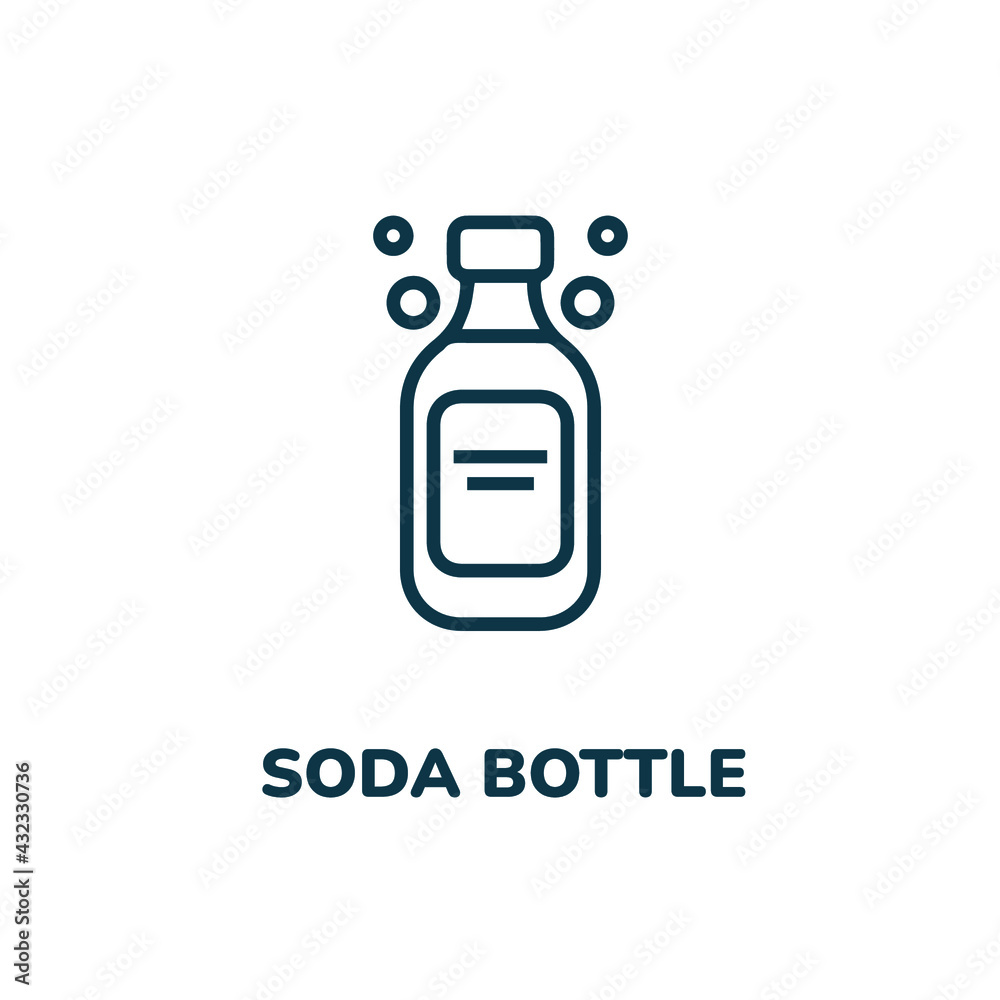 soda bottle icon vector sign symbol. Simple element illustration. soda bottle icon concept symbol design. Can be used for web and mobile. soda bottle icon vector sign symbol. Simple element illustration. soda bottle icon concept symbol design. Can be used for web and mobile.