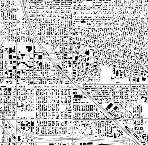 map of the city of Richmond, USA