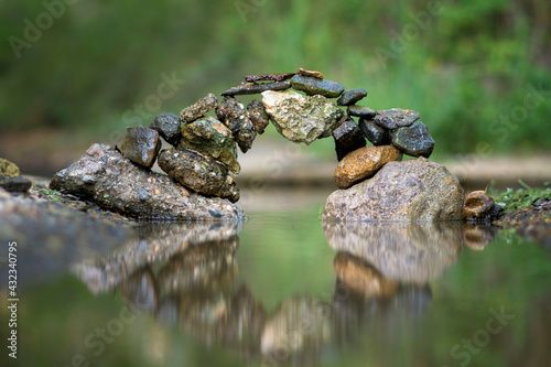 Cuadro en lienzo Green arch