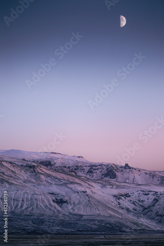 Moonrise - Iceland 