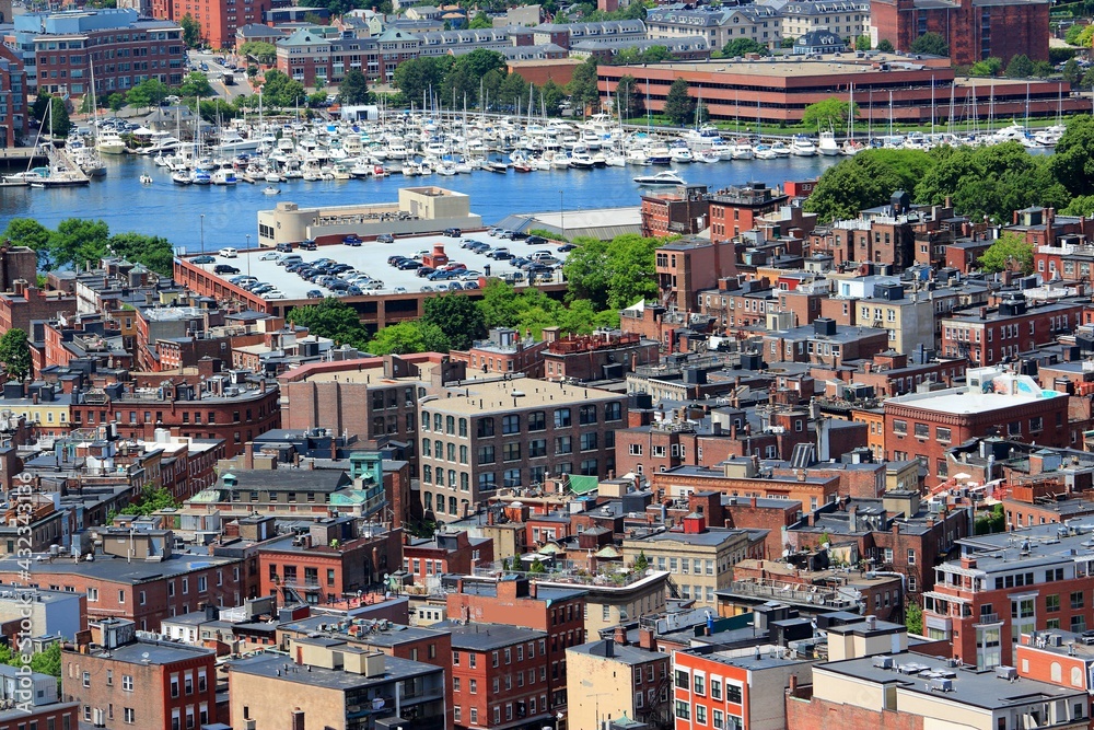 Boston - North End and Constitution Wharf