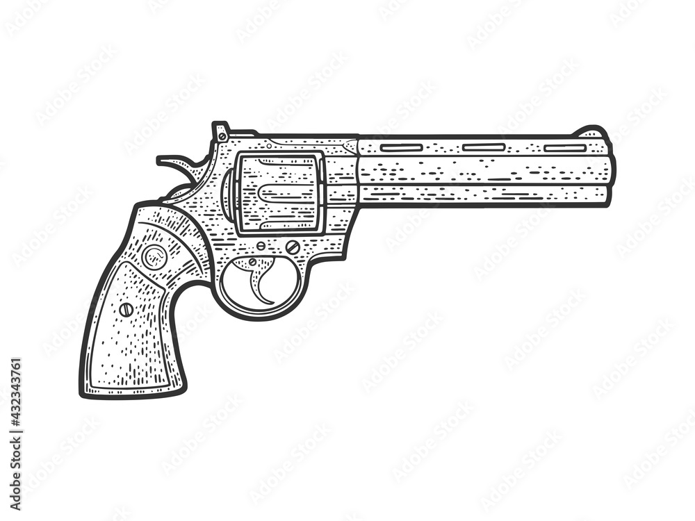 Colt Revolver Clip Art