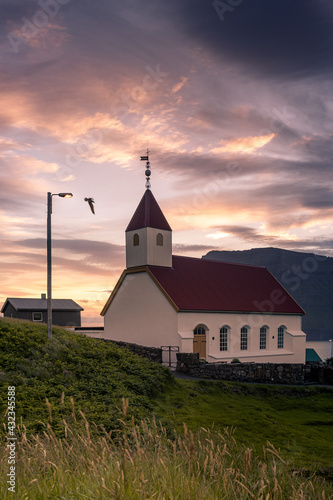 Sunset at Mikladalur - Faroe Islands 