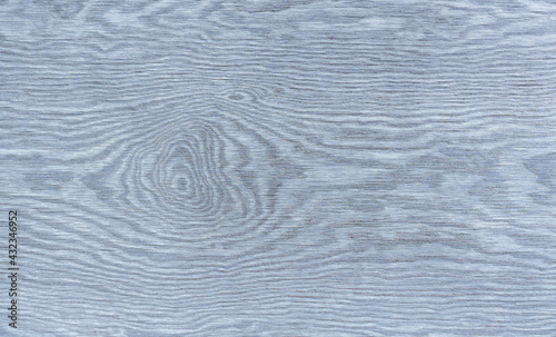 Blau graues Holz Brett in Nahaufnahme mit rauer Oberfläche und schöner abstrakter horizontaler Maserung