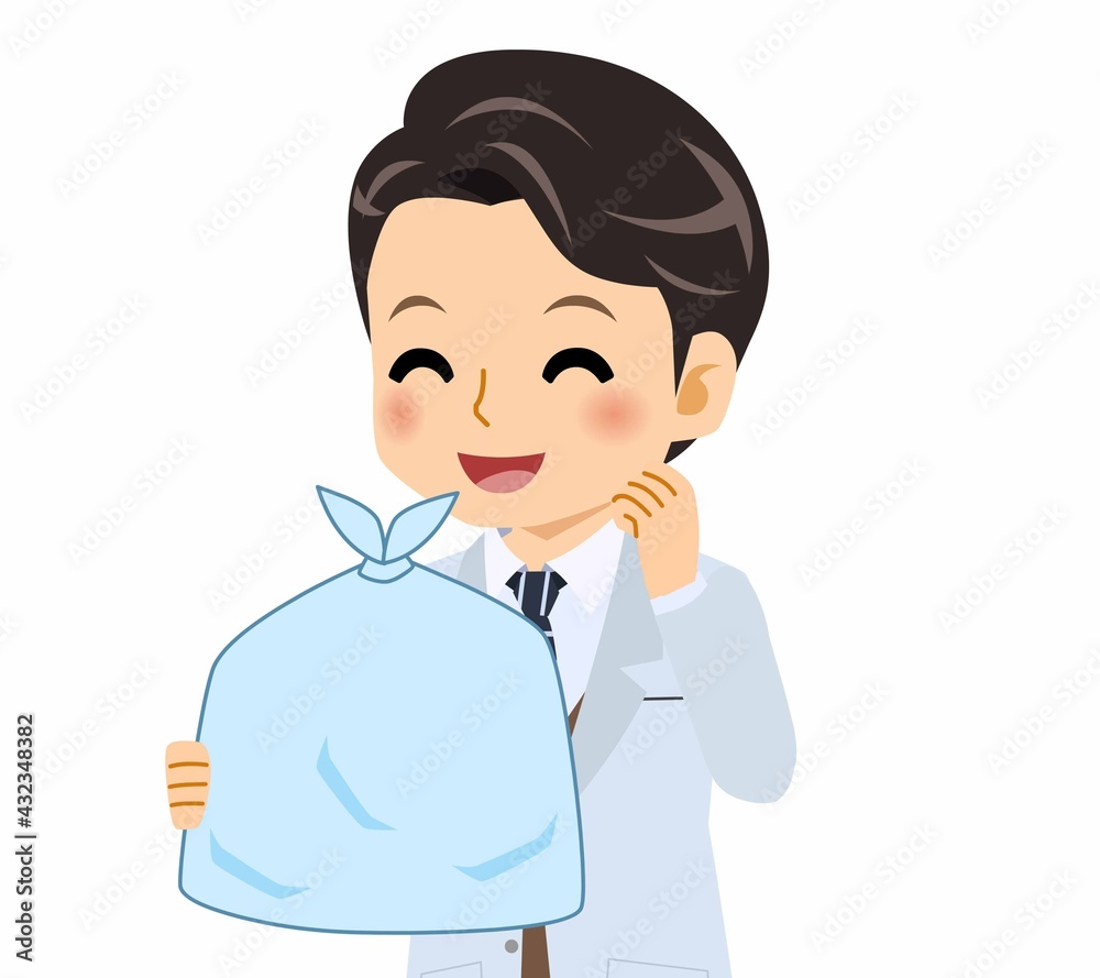 白いスーツの男性 白いスーツの男性