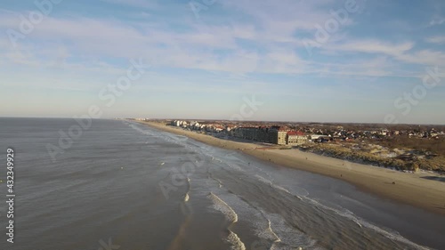 Mer du Nord, Bray Dunes, Haut de France, France photo