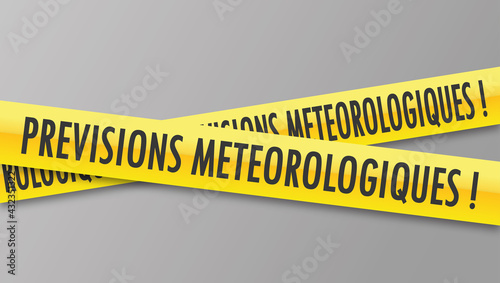 Logo prévisions météorologiques.