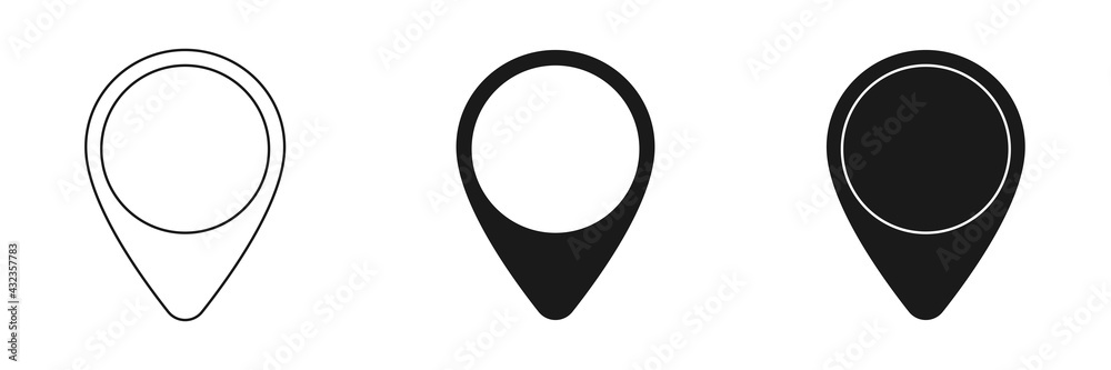 Location vector icon. Element of interface for mobile concept and web apps illustration. Thin glyph icon for website design and development, app development. Illustration Location vector icon. Element of interface for mobile concept and web apps illustration. Thin glyph icon for website design and development, app development. Illustration