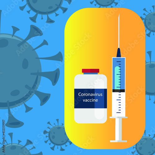 A vaccine and a needle to recover from COVID