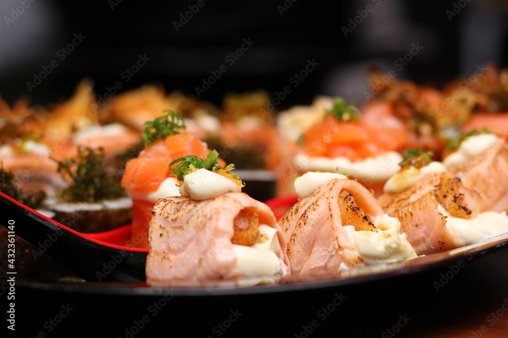 sushi with shrimp sushi with shrimp