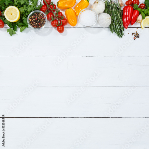 Vegetables healthy vegan clean eating organic food copyspace copy space wooden board square
