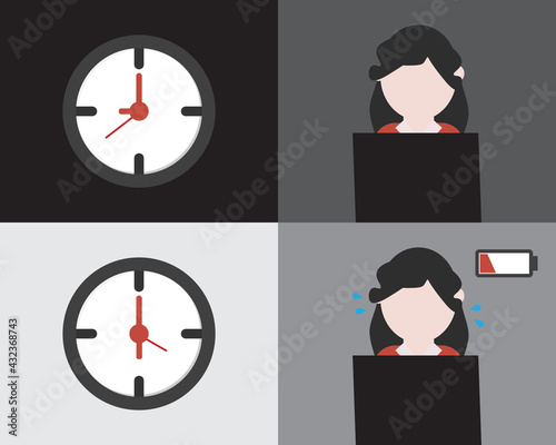 video call fatigue from having meeting all day when you work from home 