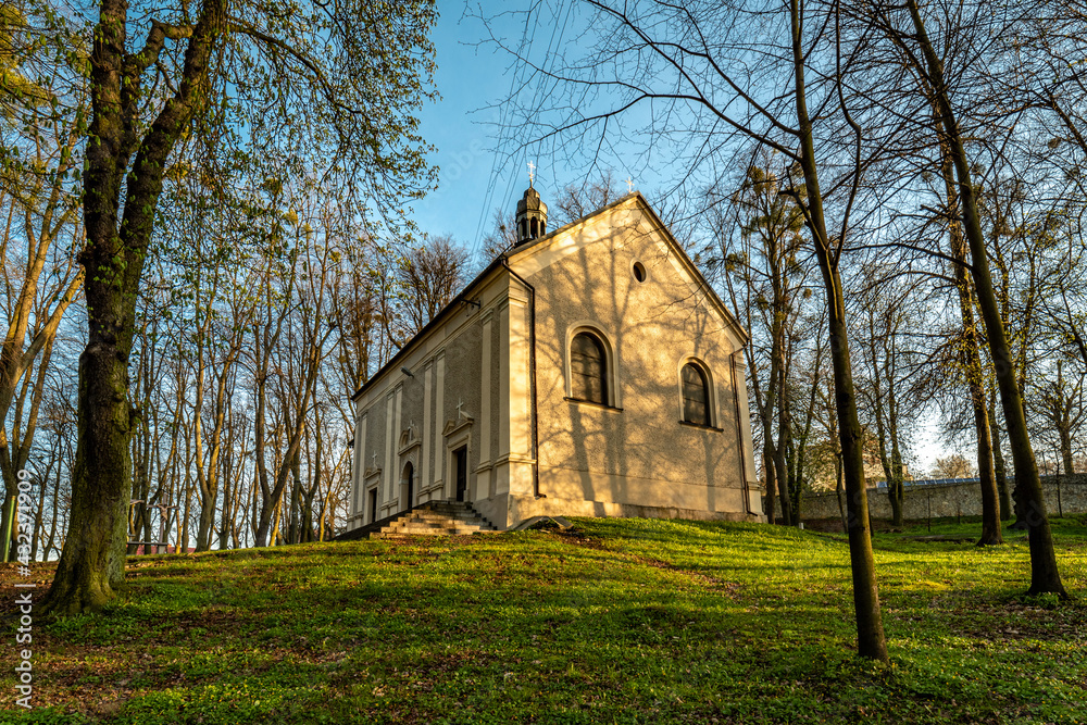 kapliczki kalwarii na Górze św. Anny w województwie opolskim