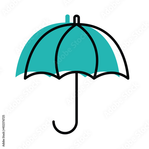 umbrella protection icon