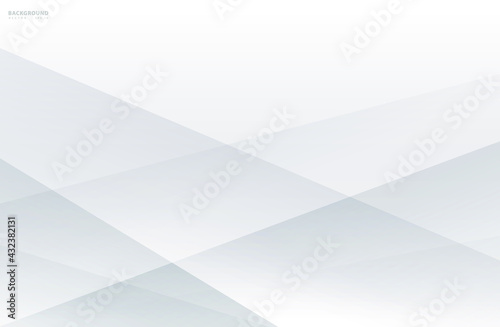 Abstract Modern Geometric stripes Triangles Gradient White and Gray Color Backgrounds. illustration eps 10 - Vector