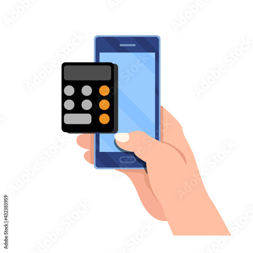 Wallpaper Mural image of mobile applications, vector illustration Torontodigital.ca